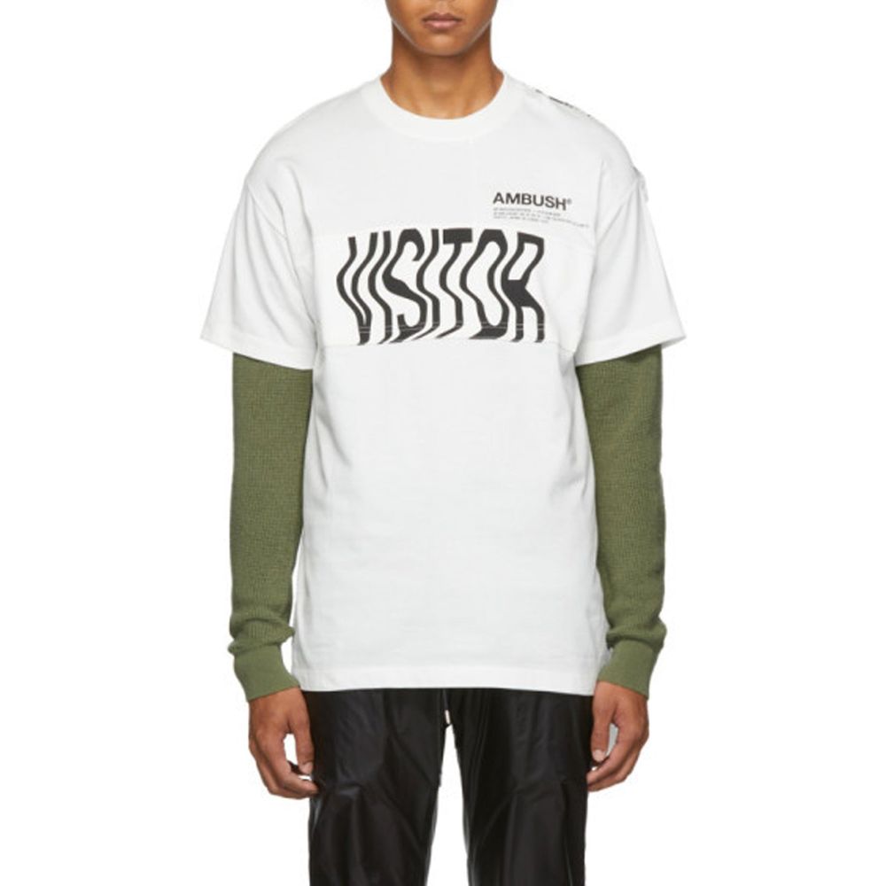 Ambush White Cotton T-Shirt