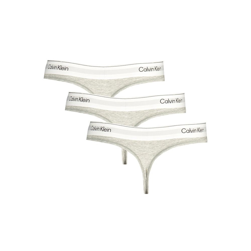 Calvin Klein Grigio Cotton Women Intimate