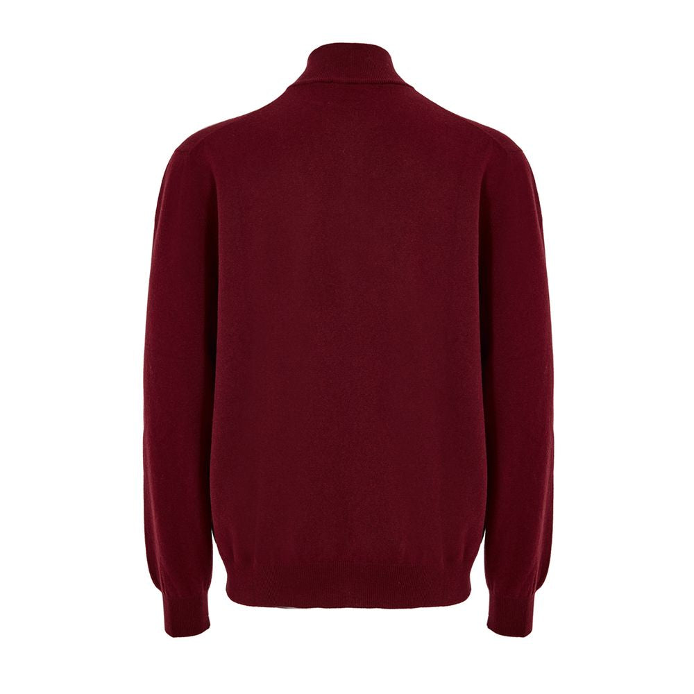 Gran Sasso Red Wool Turtleneck