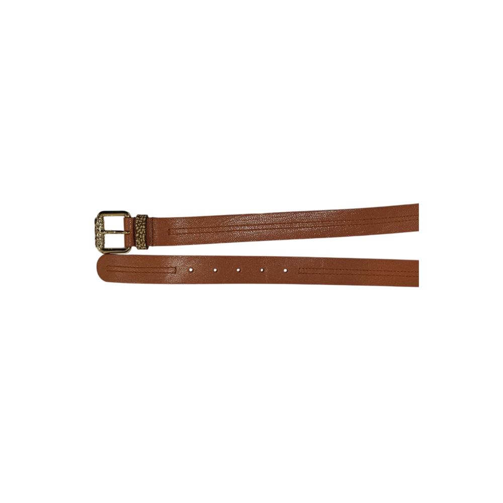 Borbonese Brown Genuine Leather Women Belt