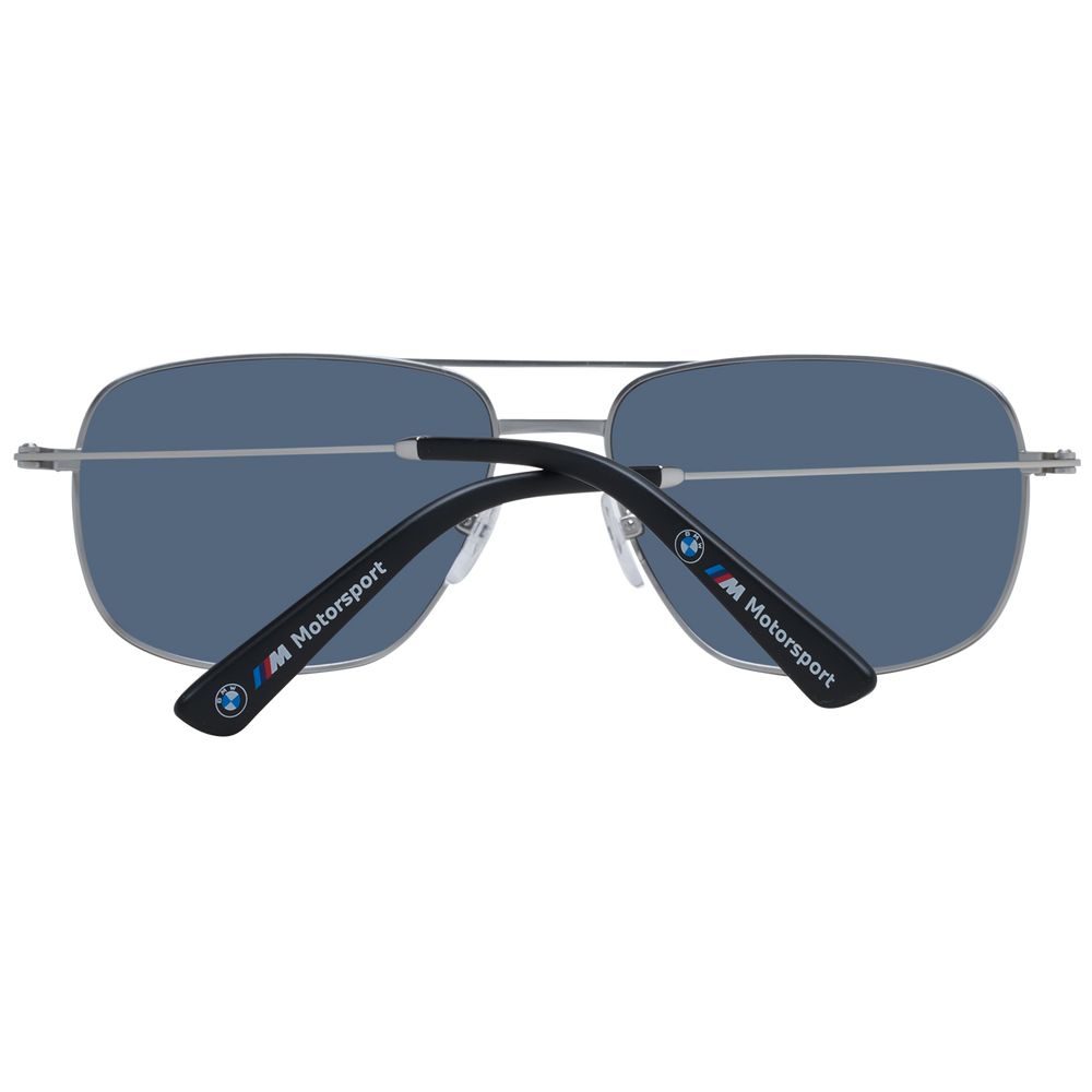 BMW Motorsport Gray Metal Sunglasses