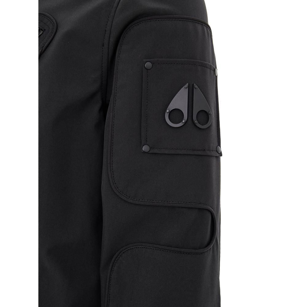 Moose Knuckles Black Nylon Clothing