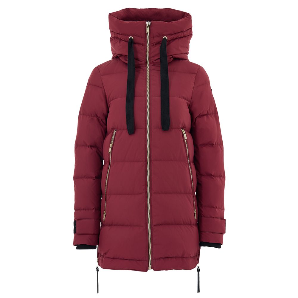 Moose Knuckles Bordeaux Nylon Coat