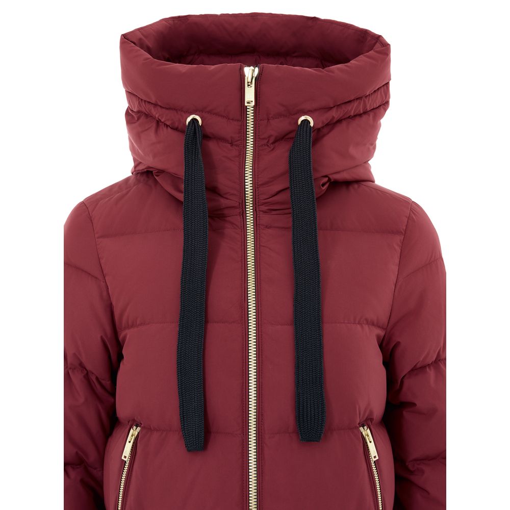 Moose Knuckles Bordeaux Nylon Coat