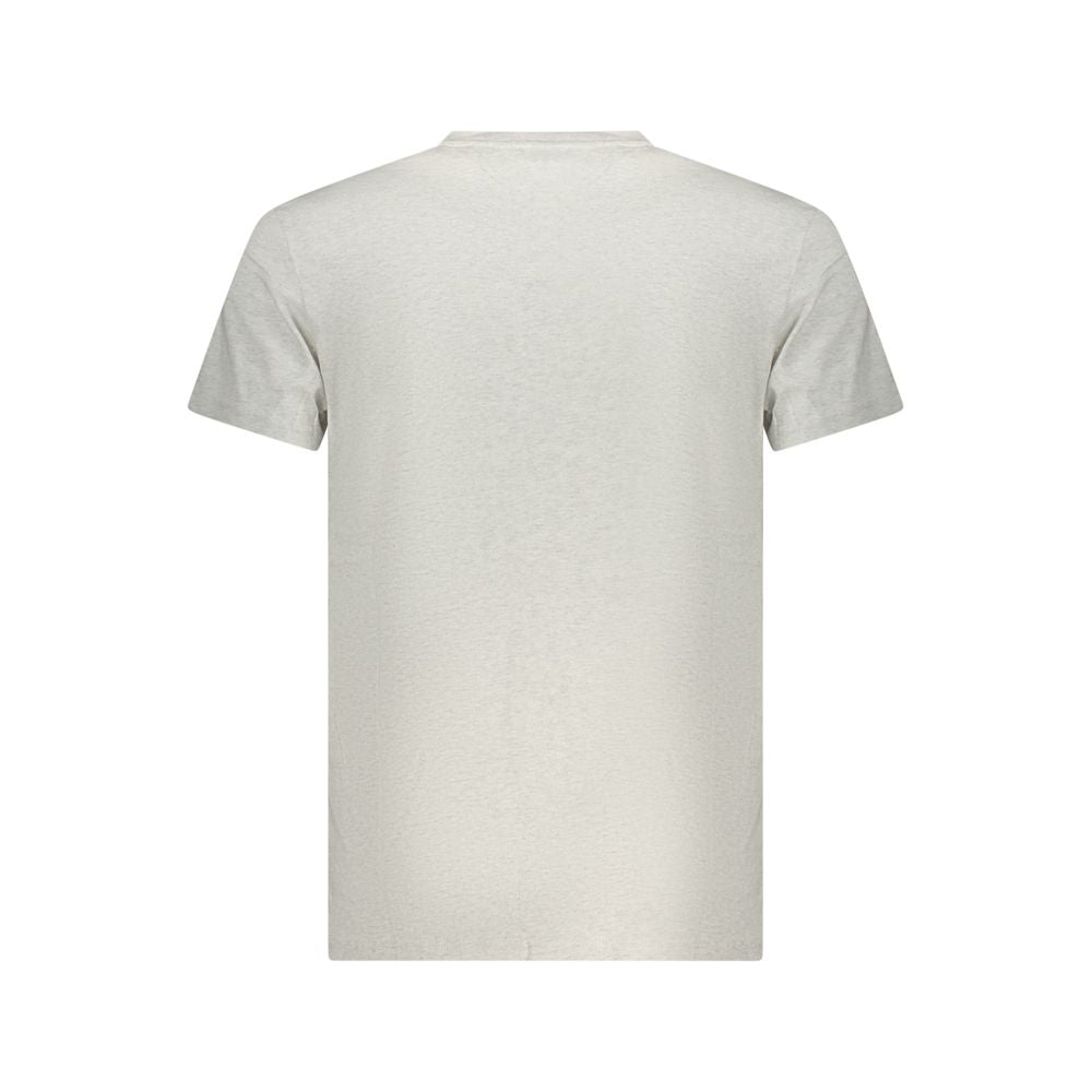 Tommy Hilfiger Gray Cotton Men's T-Shirt