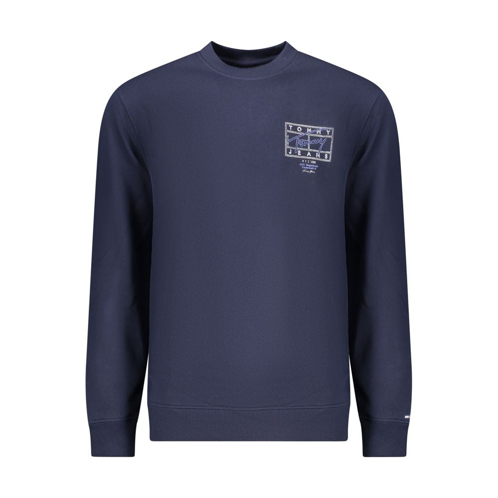 Tommy Hilfiger Blue Cotton Men Sweatshirt