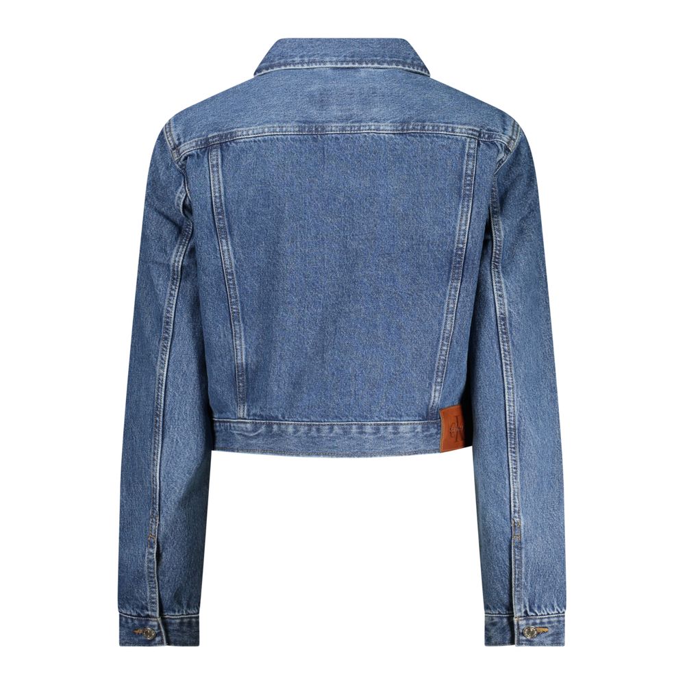 Calvin Klein Blue Cotton Denim Jacket