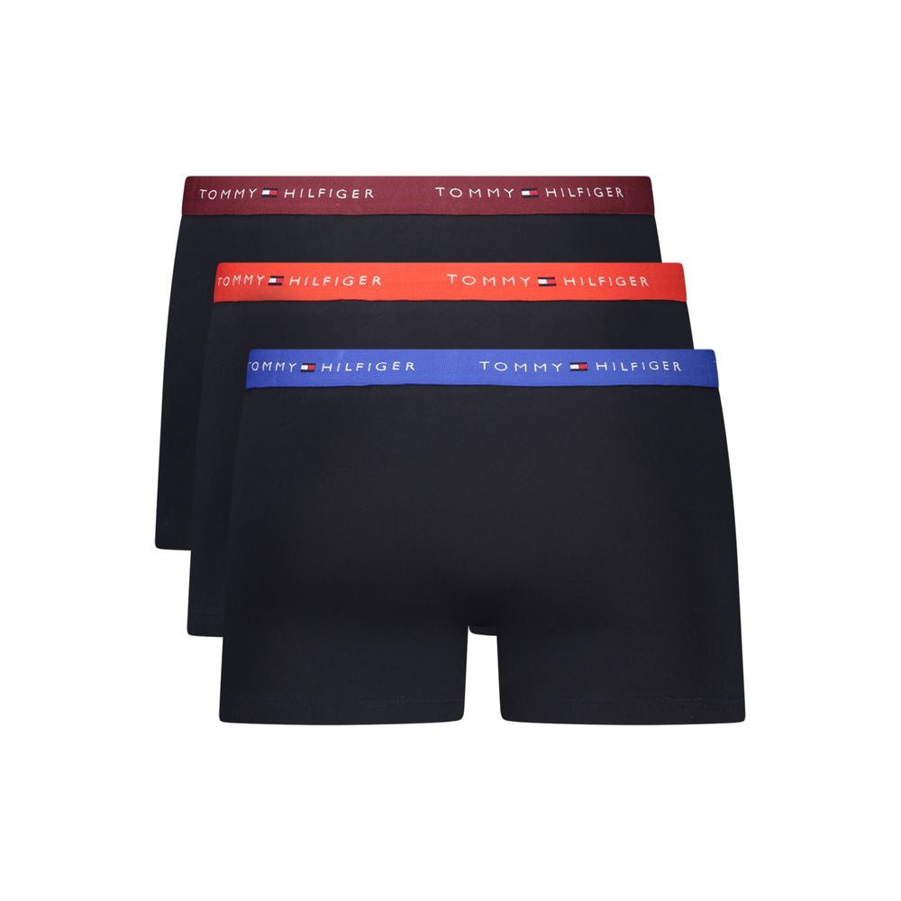Tommy Hilfiger Black Cotton Boxers