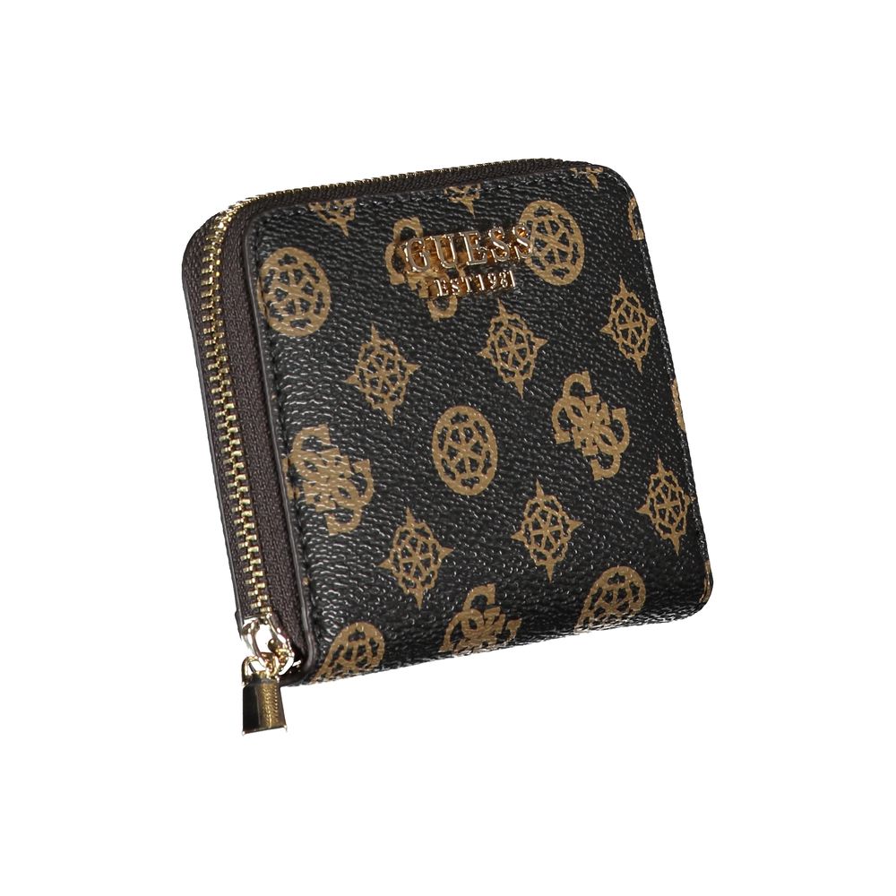 Guess Jeans Marrone Poliuretano Woman Wallet