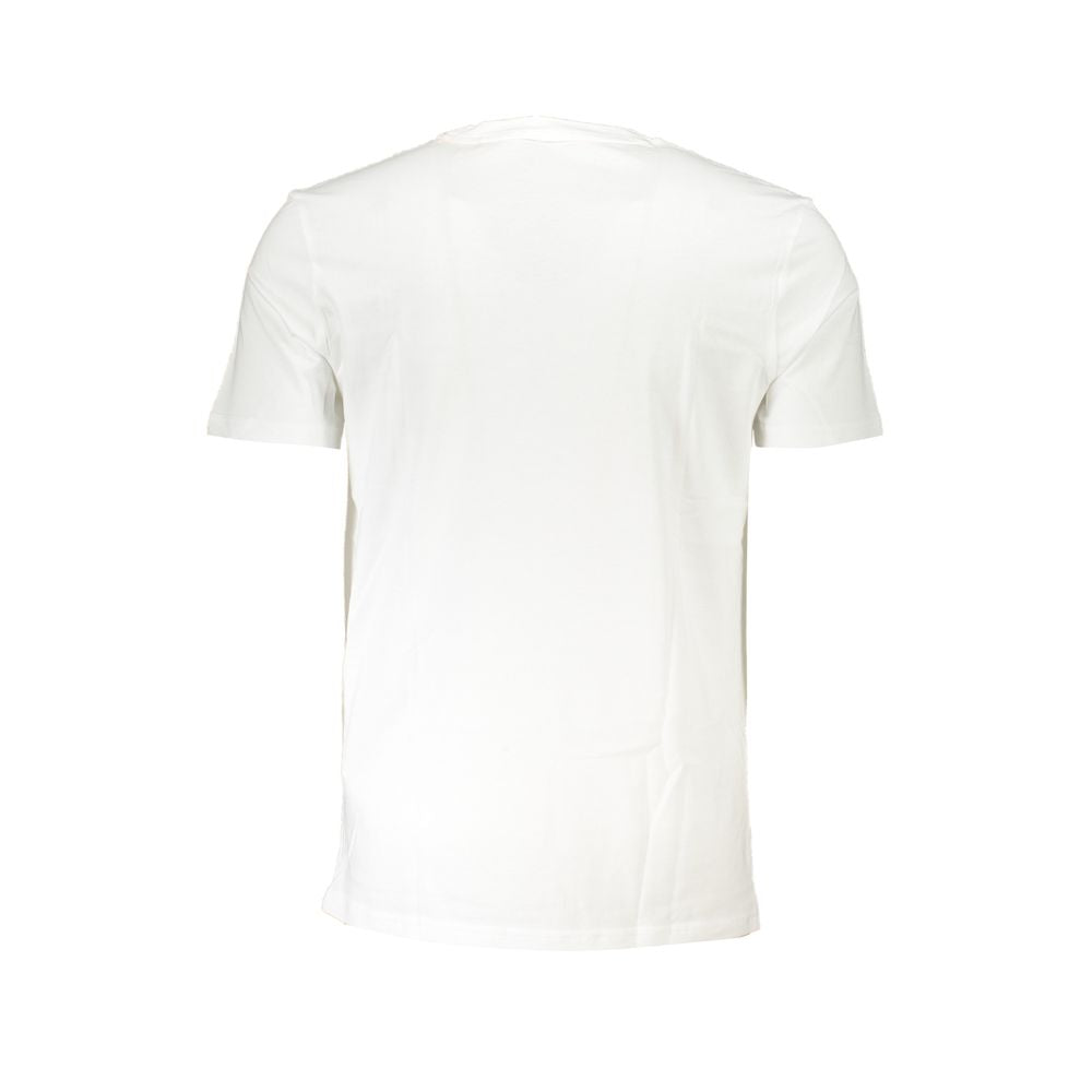 Hugo Boss White Cotton Men T-Shirt