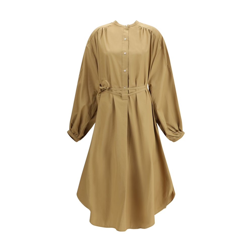 Loulou De Saison Beige Cotton Casual Dress