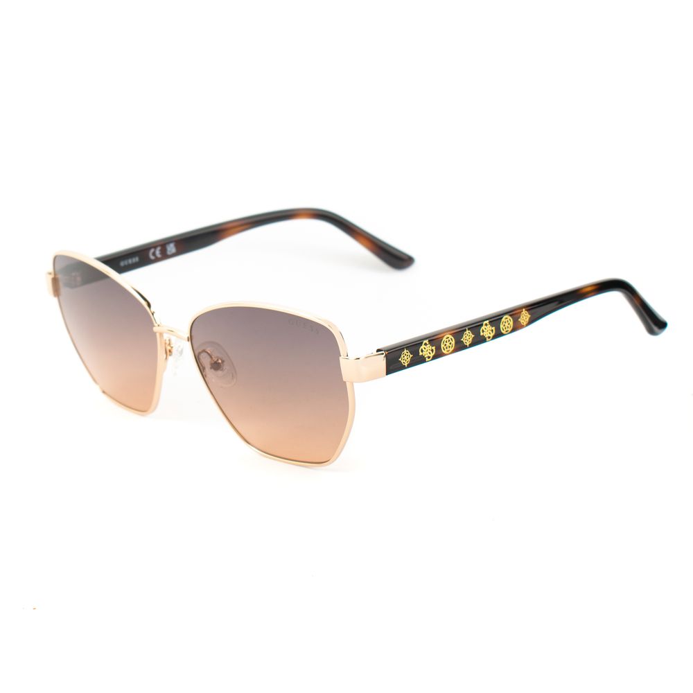 Guess Gold Metal Sunglasses - Luxe Marca
