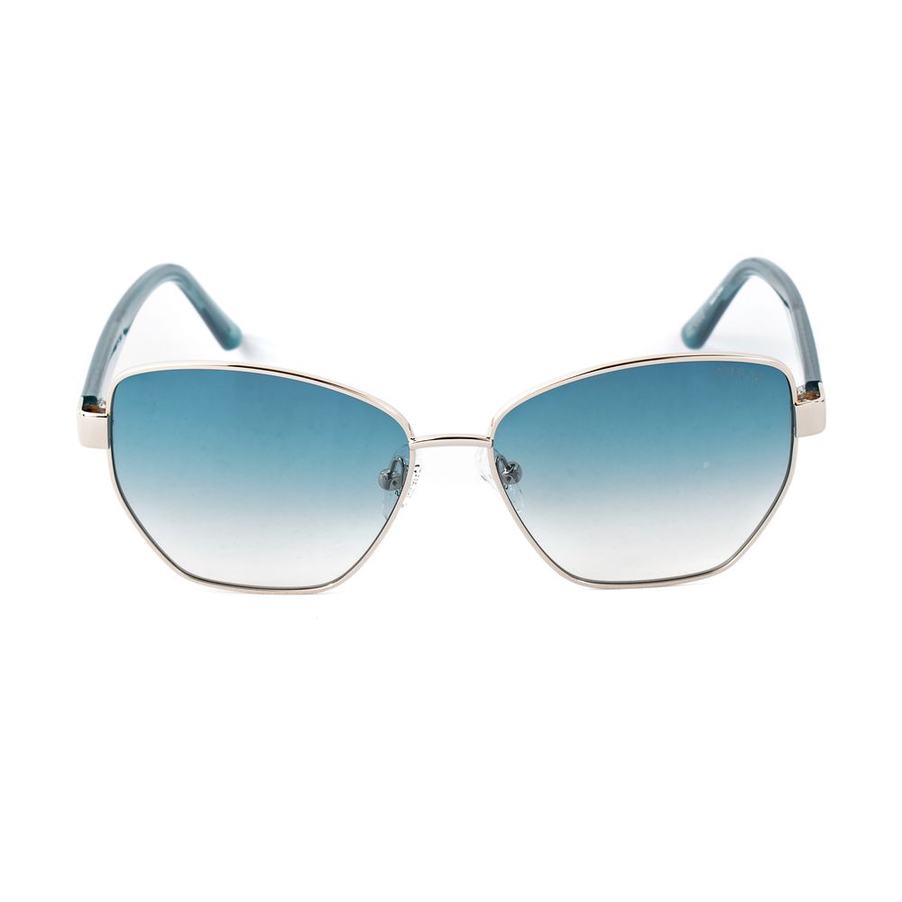 Guess Gold Metal Sunglasses - Luxe Marca