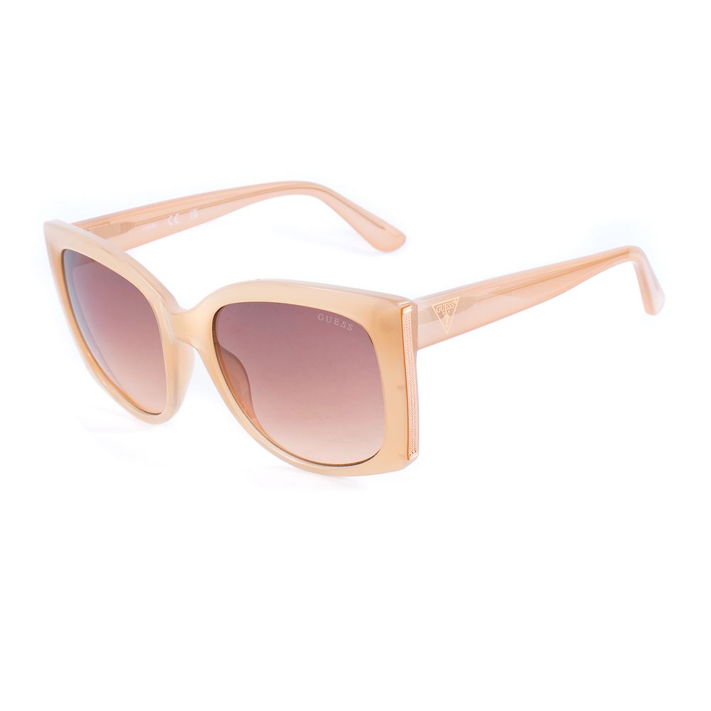 Guess Beige Resin Sunglasses - Luxe Marca