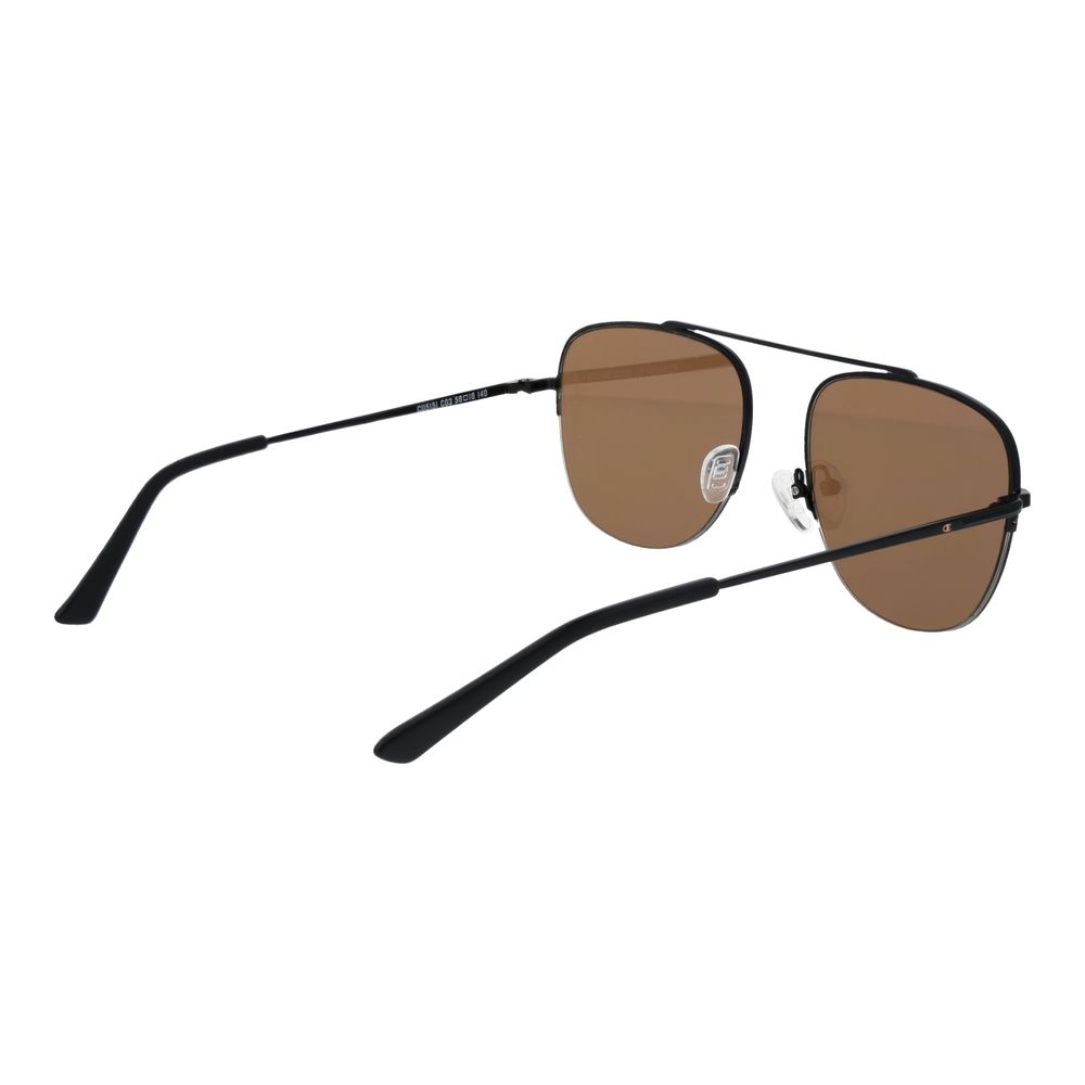 Champion Brown Metal Sunglasses