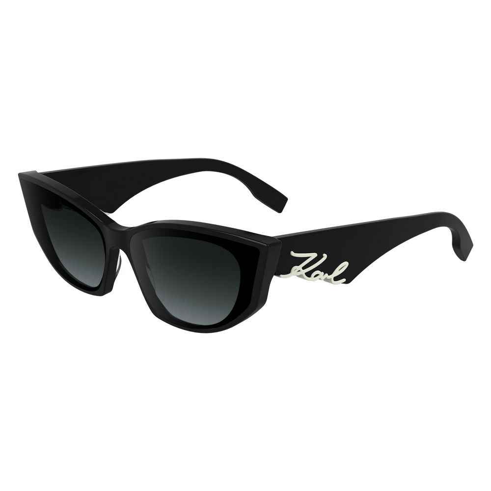 Karl Lagerfeld Black Acetate Sunglasses