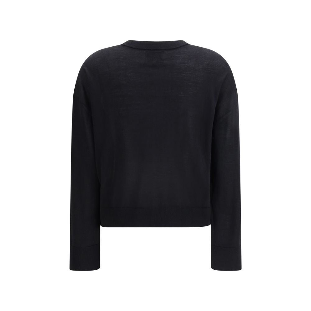 Loulou De Saison Black Cashmere Cardigan