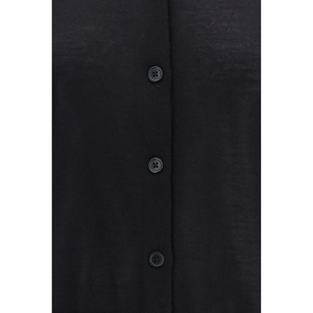 Loulou De Saison Black Cashmere Cardigan