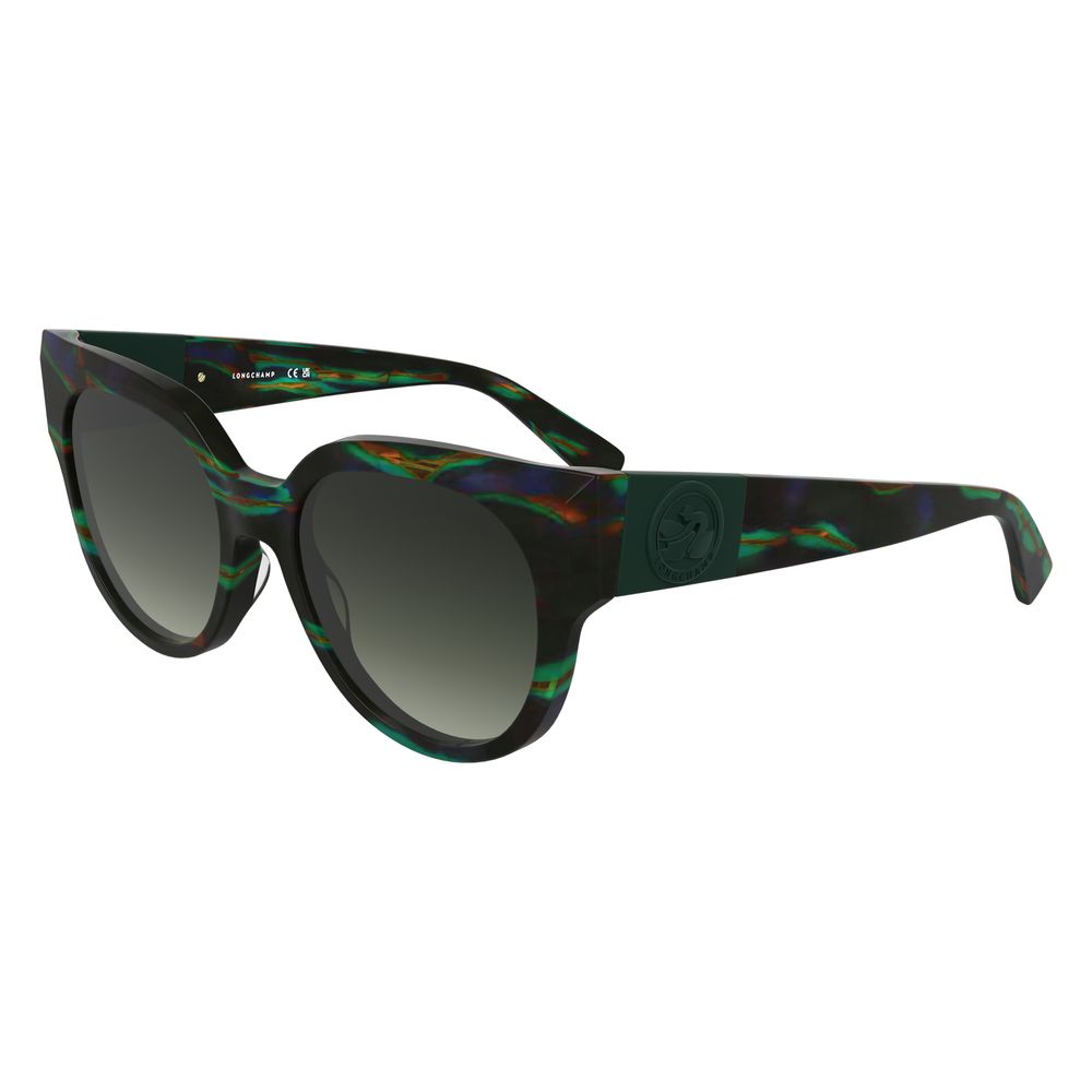 Longchamp Black Acetate Sunglasses