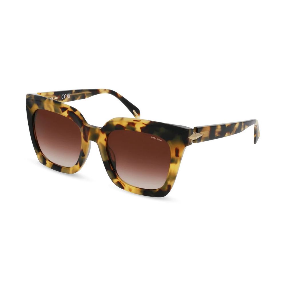 Police Brown Acetate Sunglasses - Luxe Marca