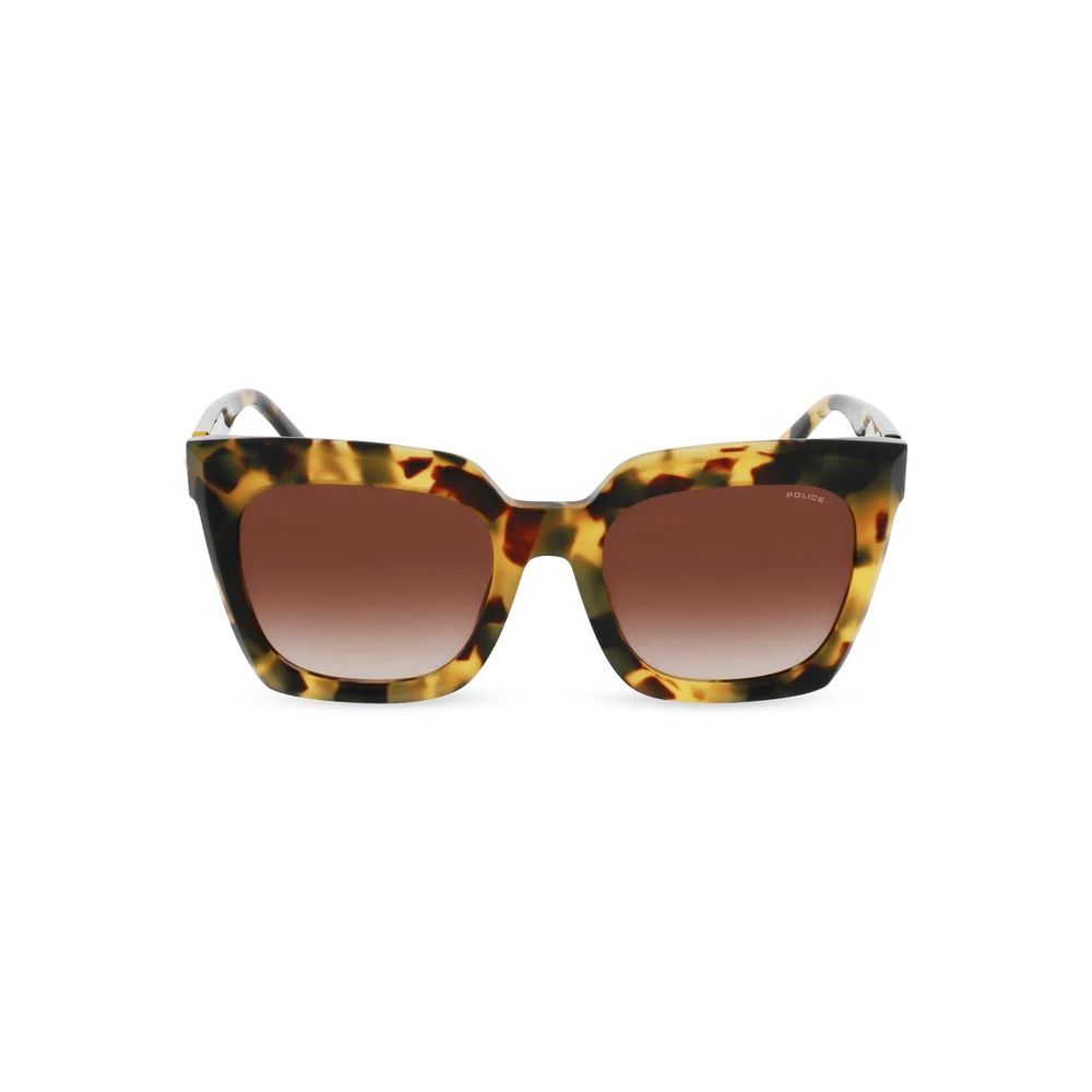 Police Brown Acetate Sunglasses - Luxe Marca
