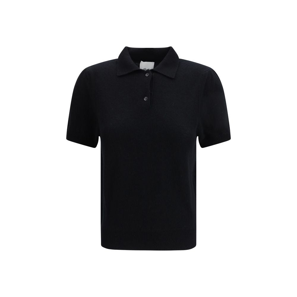 Allude Black Cashmere Dress Shirt