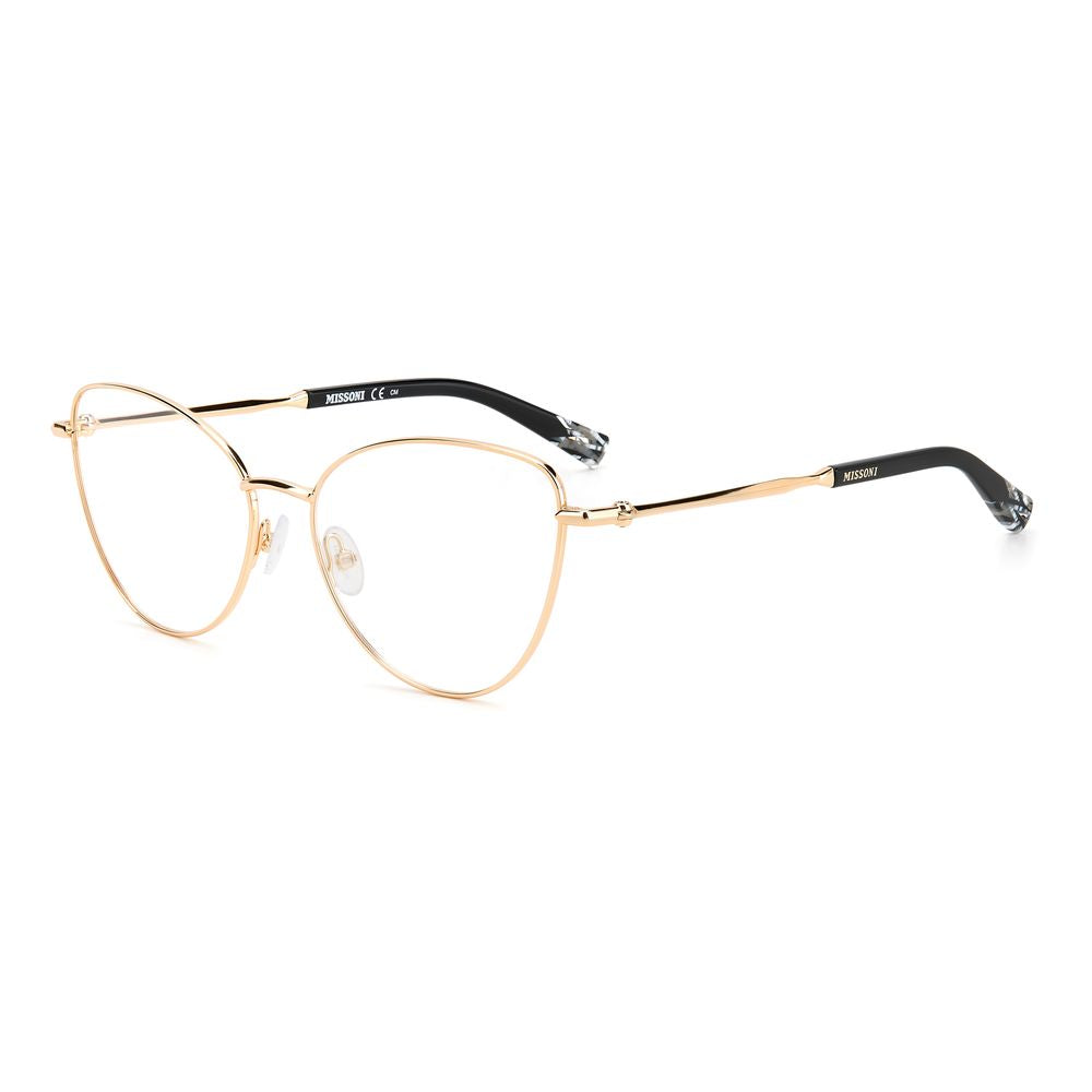 Missoni Rose Gold Stainless Steel Glasses (Frames) - Luxe Marca