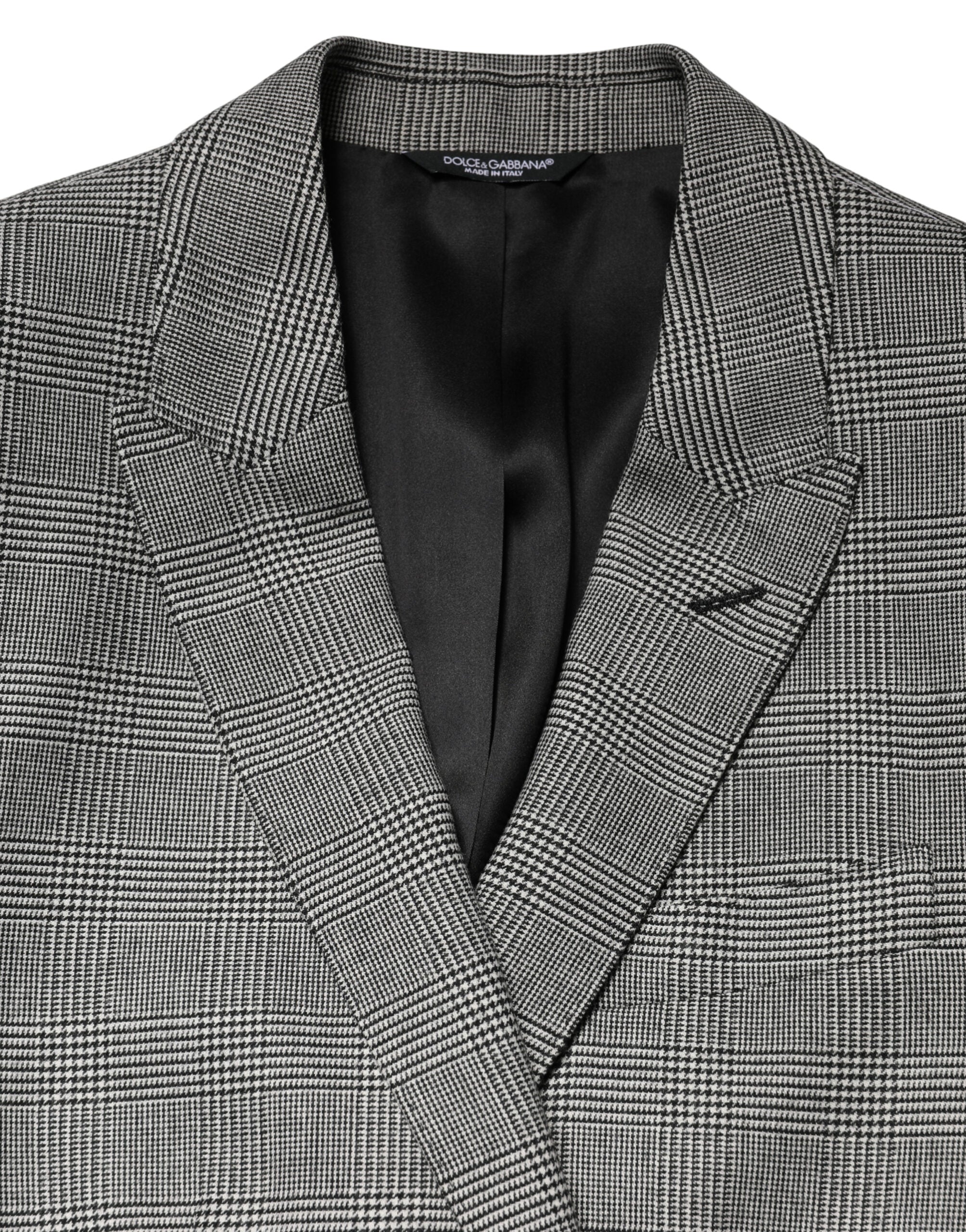 Dolce & Gabbana Gray MARTINI Single Breasted Formal 2PC Suit - Luxe Marca