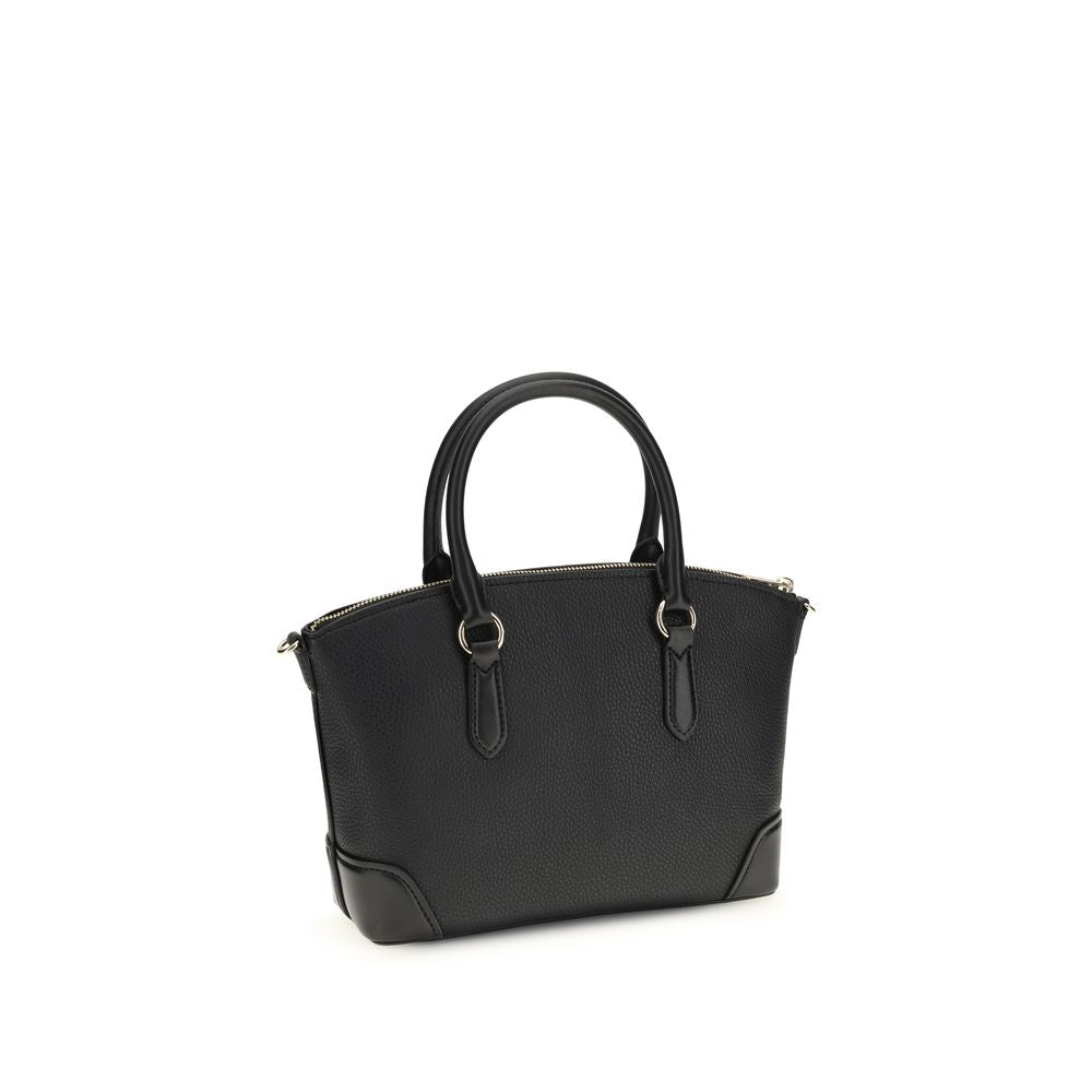 Michael Kors Black Calf Leather Bos Taurus Handbag - Luxe Marca