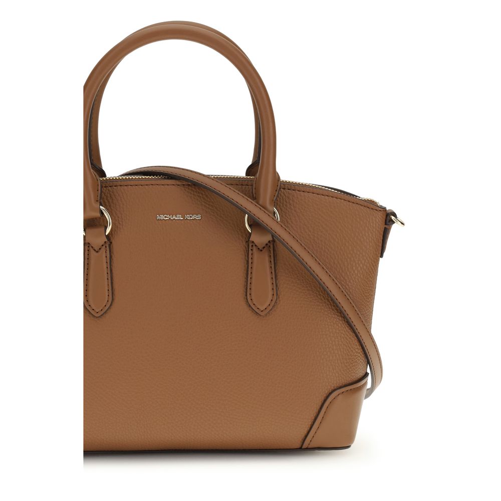 Michael Kors Brown Calf Leather Bos Taurus Handbag - Luxe Marca