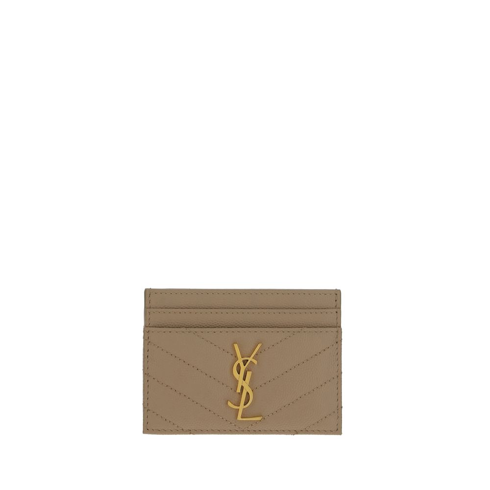 Saint Laurent Brown Calf Leather Bos Taurus Wallet - Luxe Marca