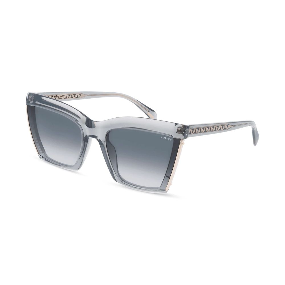 Police Gray Acetate Sunglasses - Luxe Marca