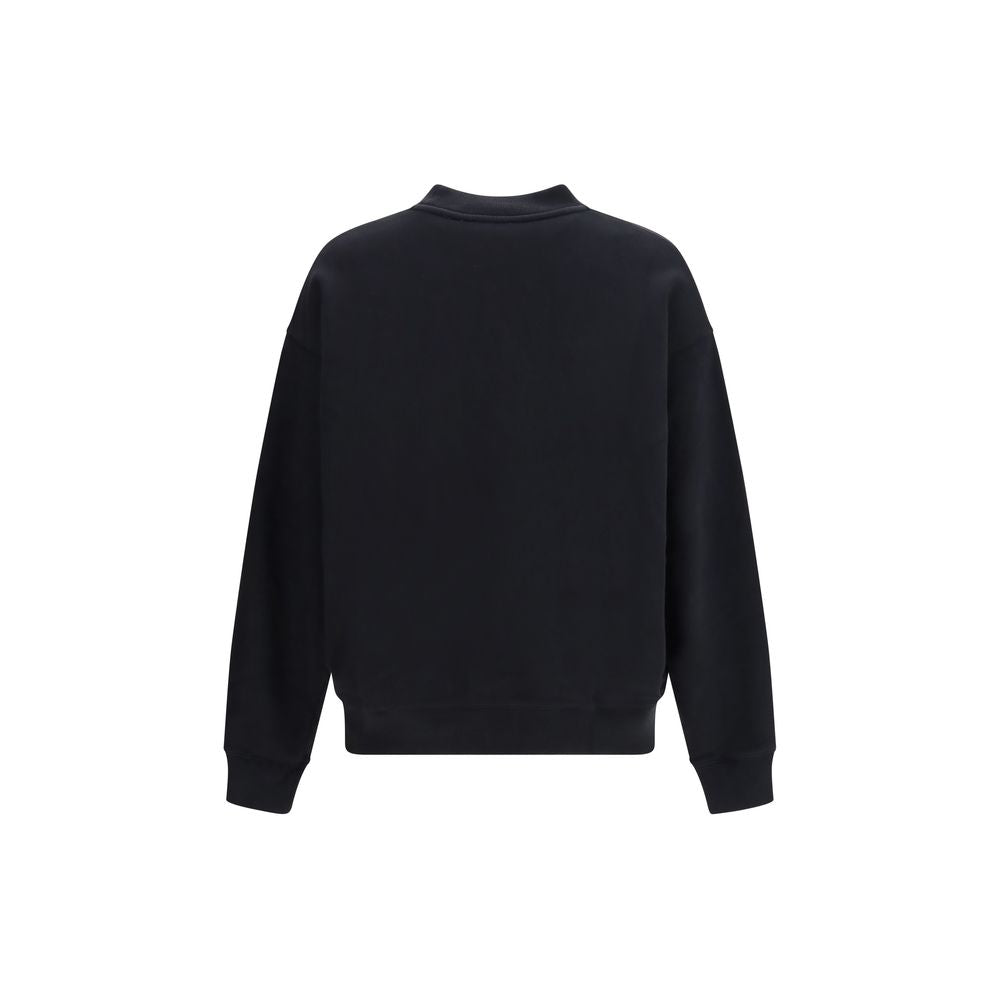 Off-White Black Cotton Sweatshirt - Luxe Marca