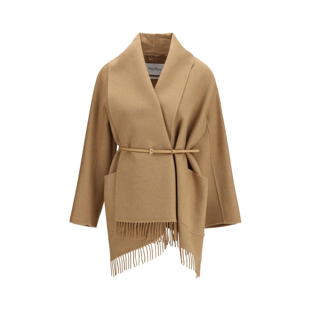 Max Mara Beige Camel Hair  Coat - Luxe Marca