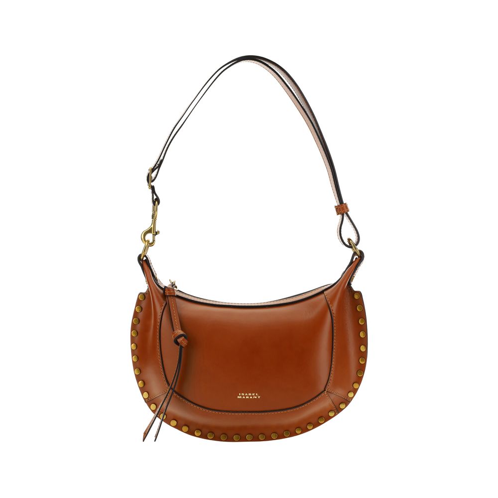 Isabel Marant Brown Calf Leather Bos Taurus Shoulder Bag