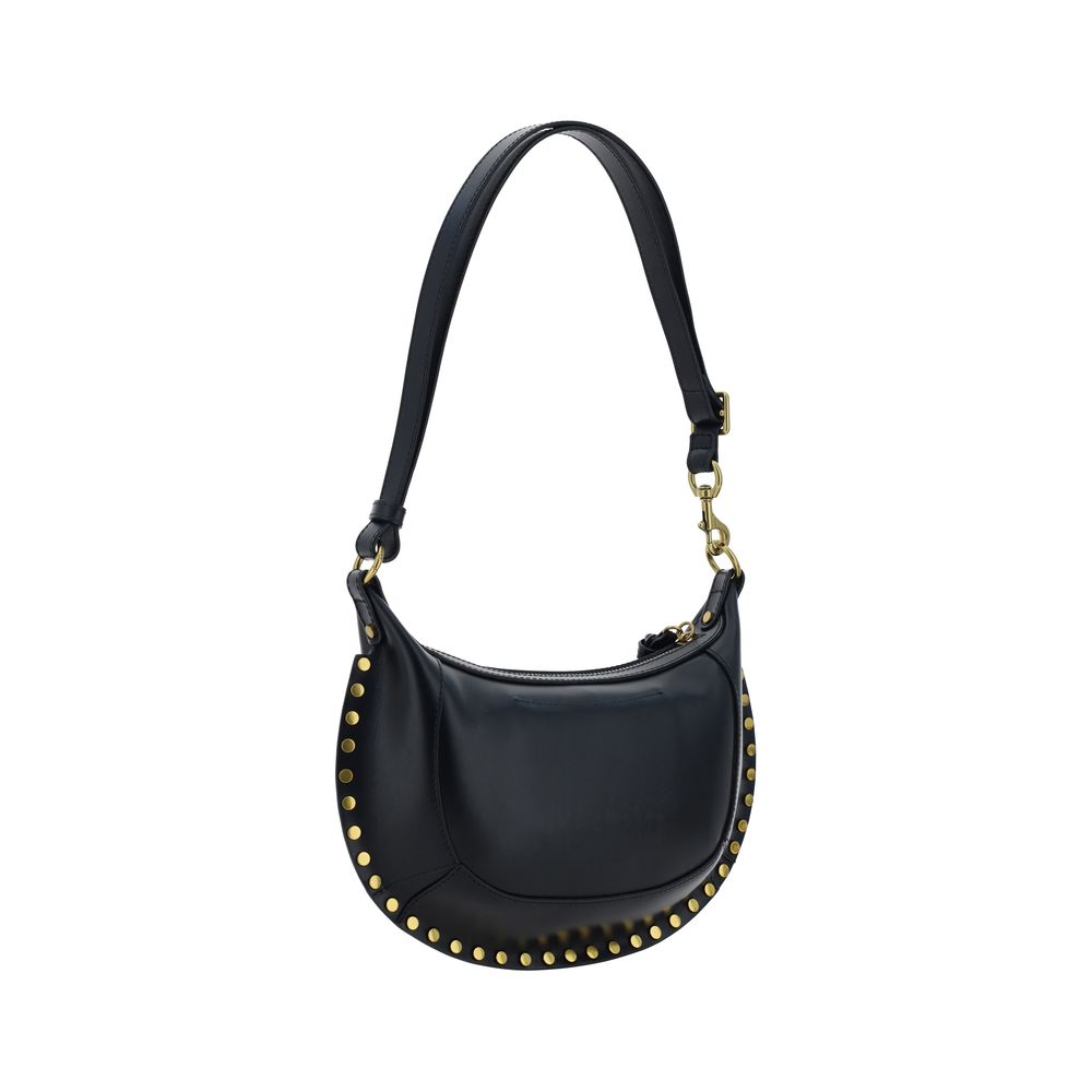 Isabel Marant Black Calf Leather Bos Taurus Shoulder Bag