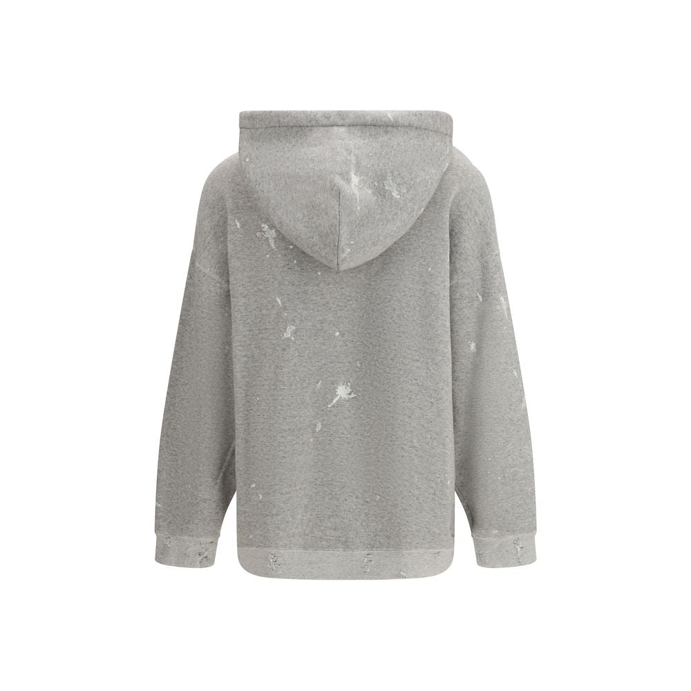 R13 Gray Cotton Sweatshirt