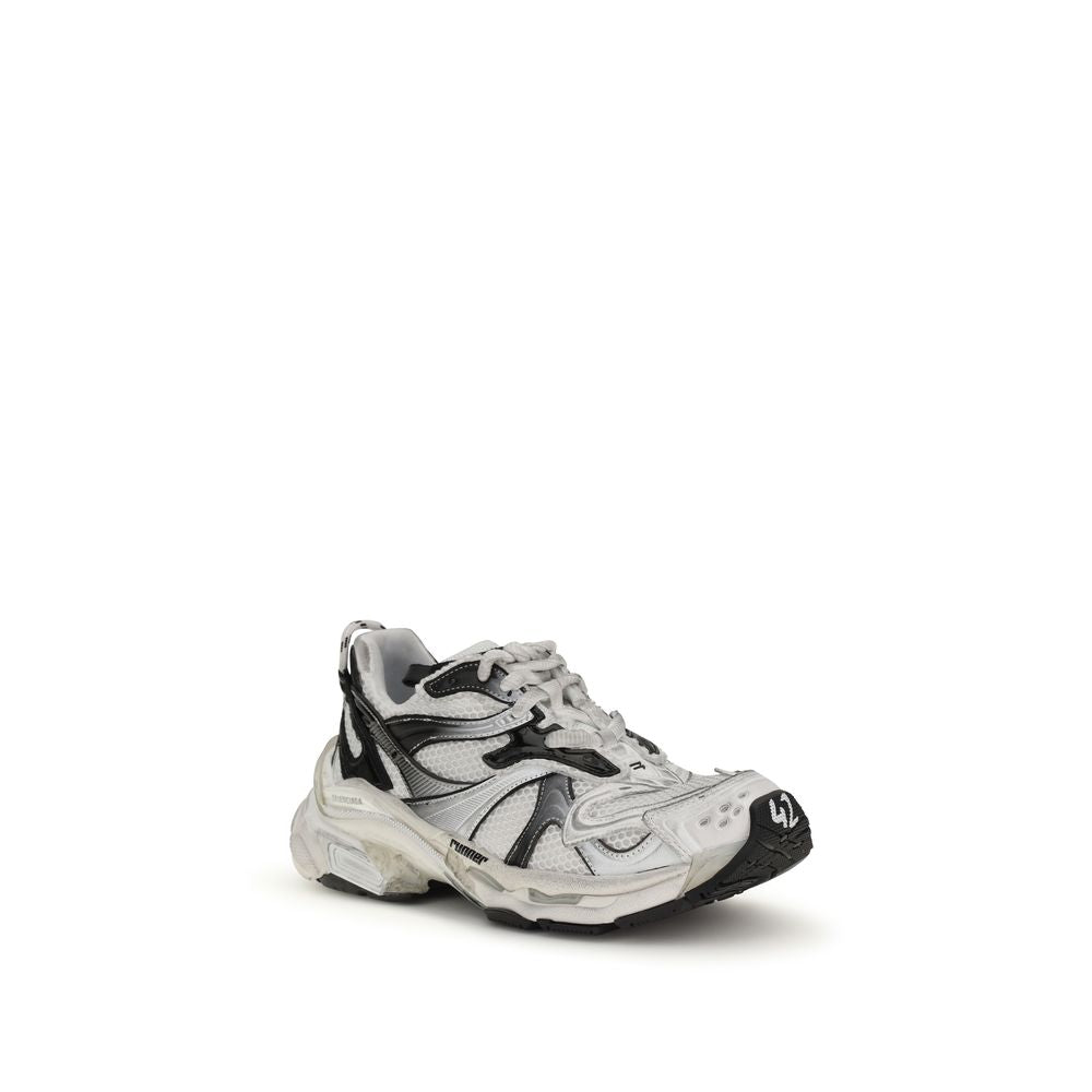 Balenciaga Gray Polyethylene Athletic Sneakers - Luxe Marca