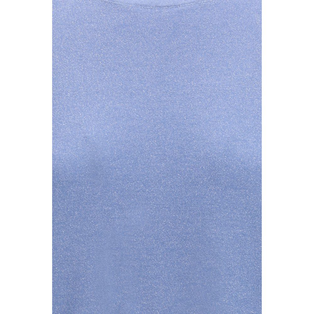 Brunello Cucinelli Blue Nylon T-Shirt - Luxe Marca
