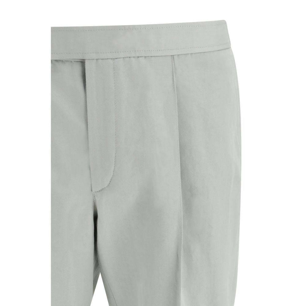 Brioni Bicolor Linen Casual Pants