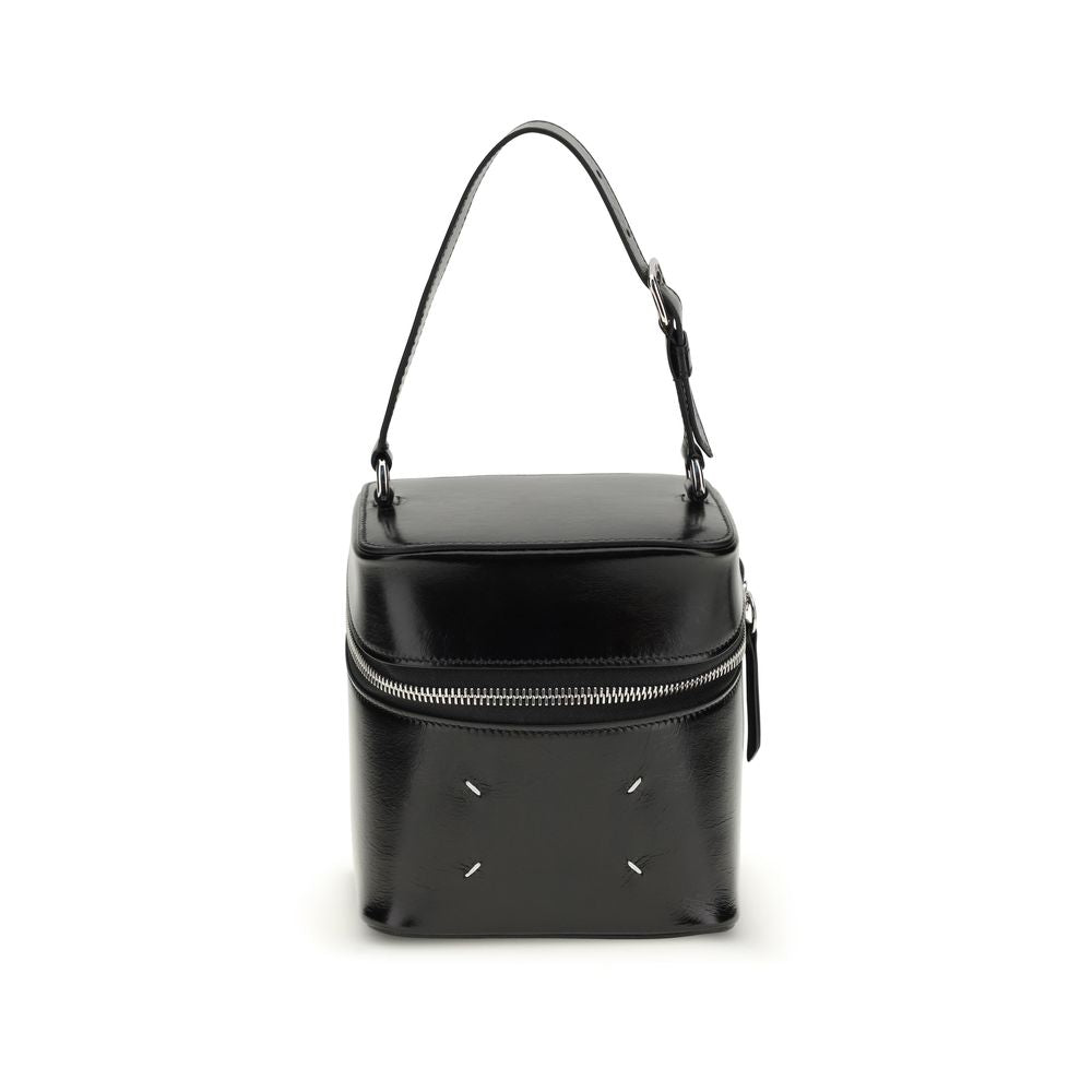Margiela Black Calf Leather Bos Taurus Backet Bag - Luxe Marca