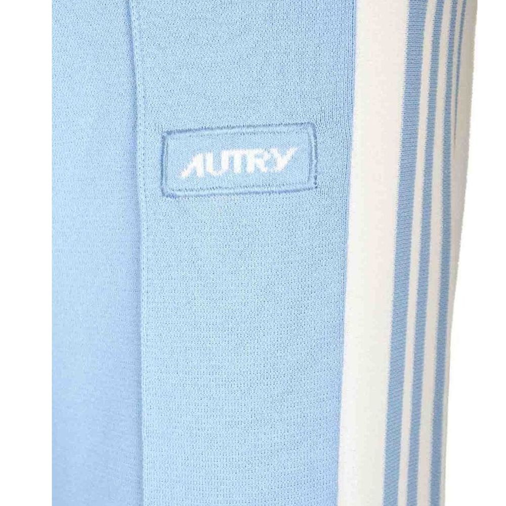 Autry Blue Nylon Athletic Pants - Luxe Marca