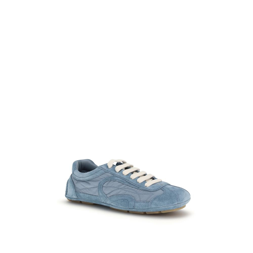 Prada Blue Lamb Ovis Aries Aries Athletic Sneakers - Luxe Marca