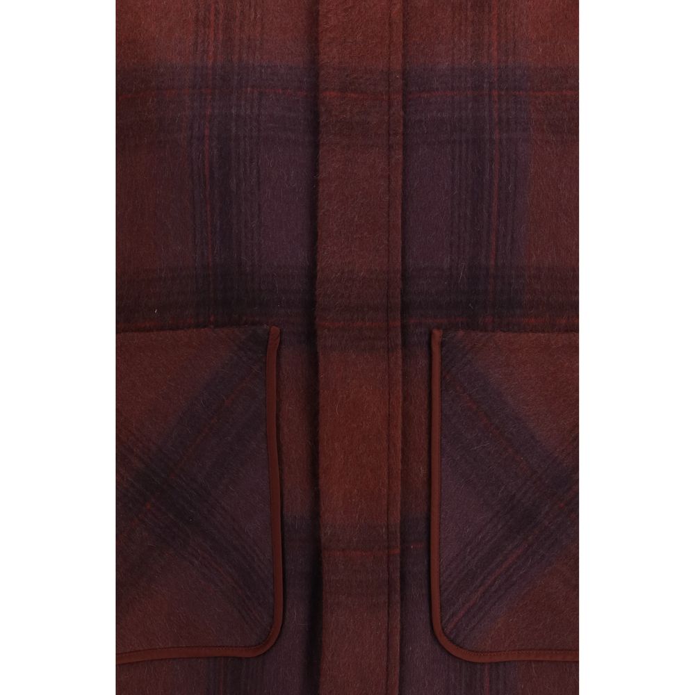 God's True Cashmere Multicolor Cashmere Coat - Luxe Marca