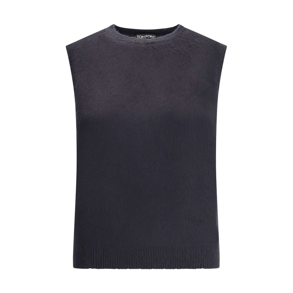 Tom Ford Black Silk Top - Luxe Marca