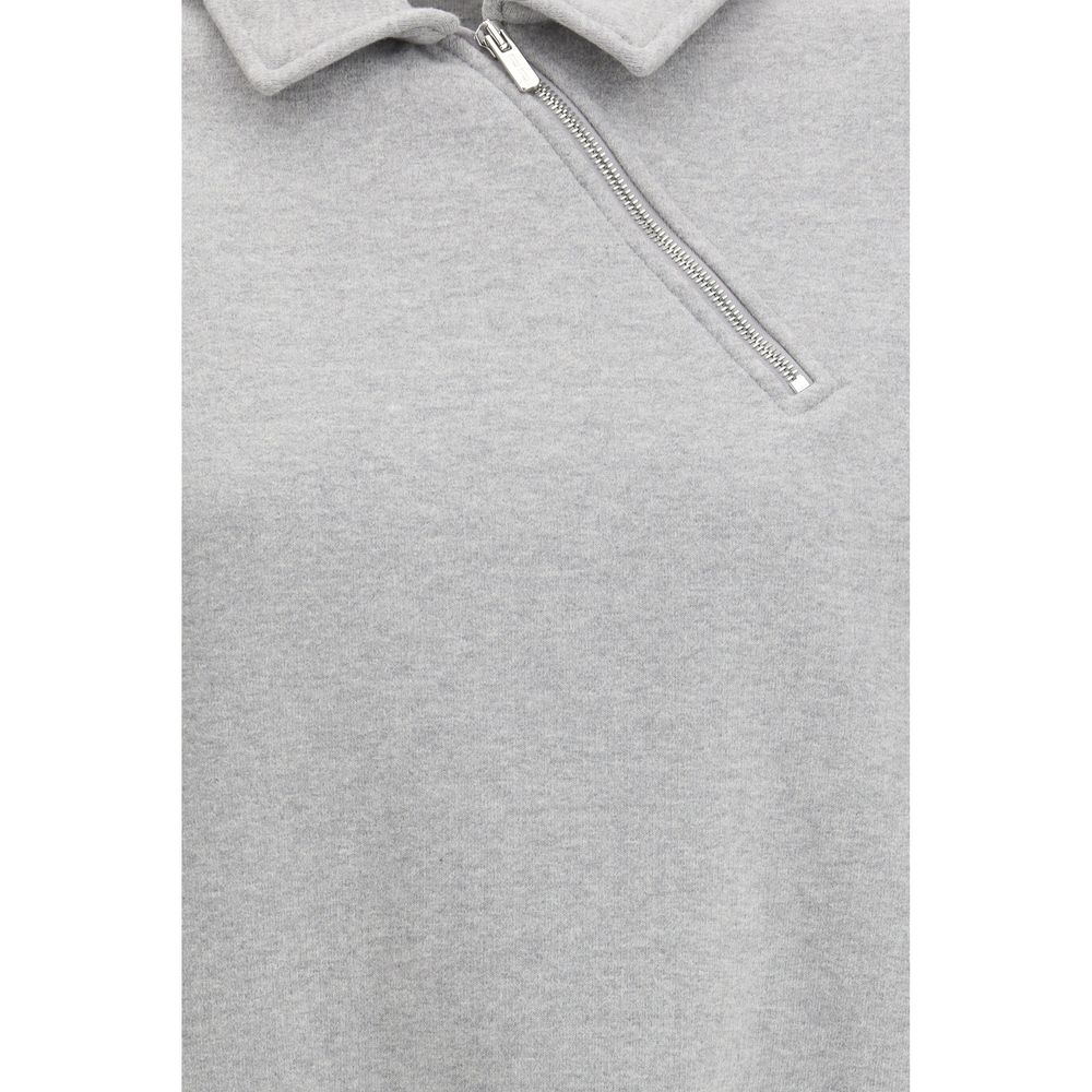 Miu Miu Gray Cotton Sweatshirt - Luxe Marca