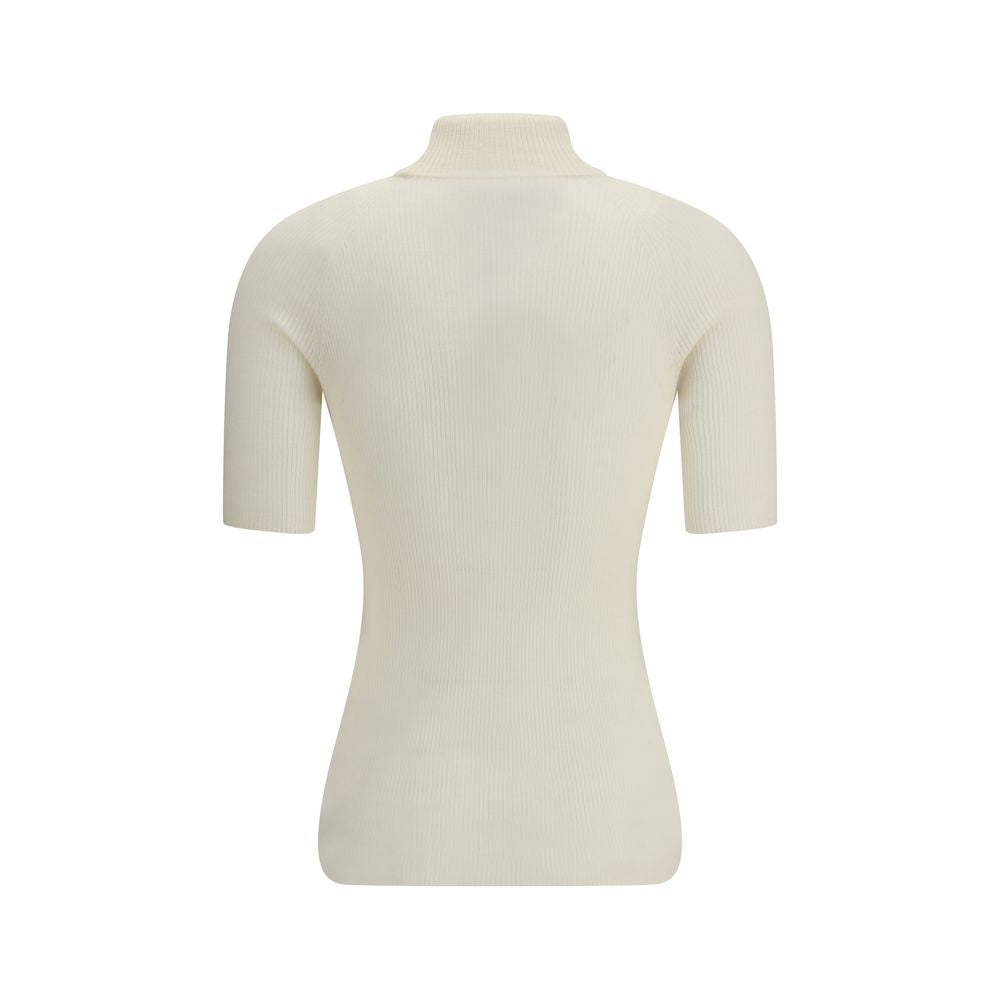 SA SU PHI Beige Cashmere Top - Luxe Marca