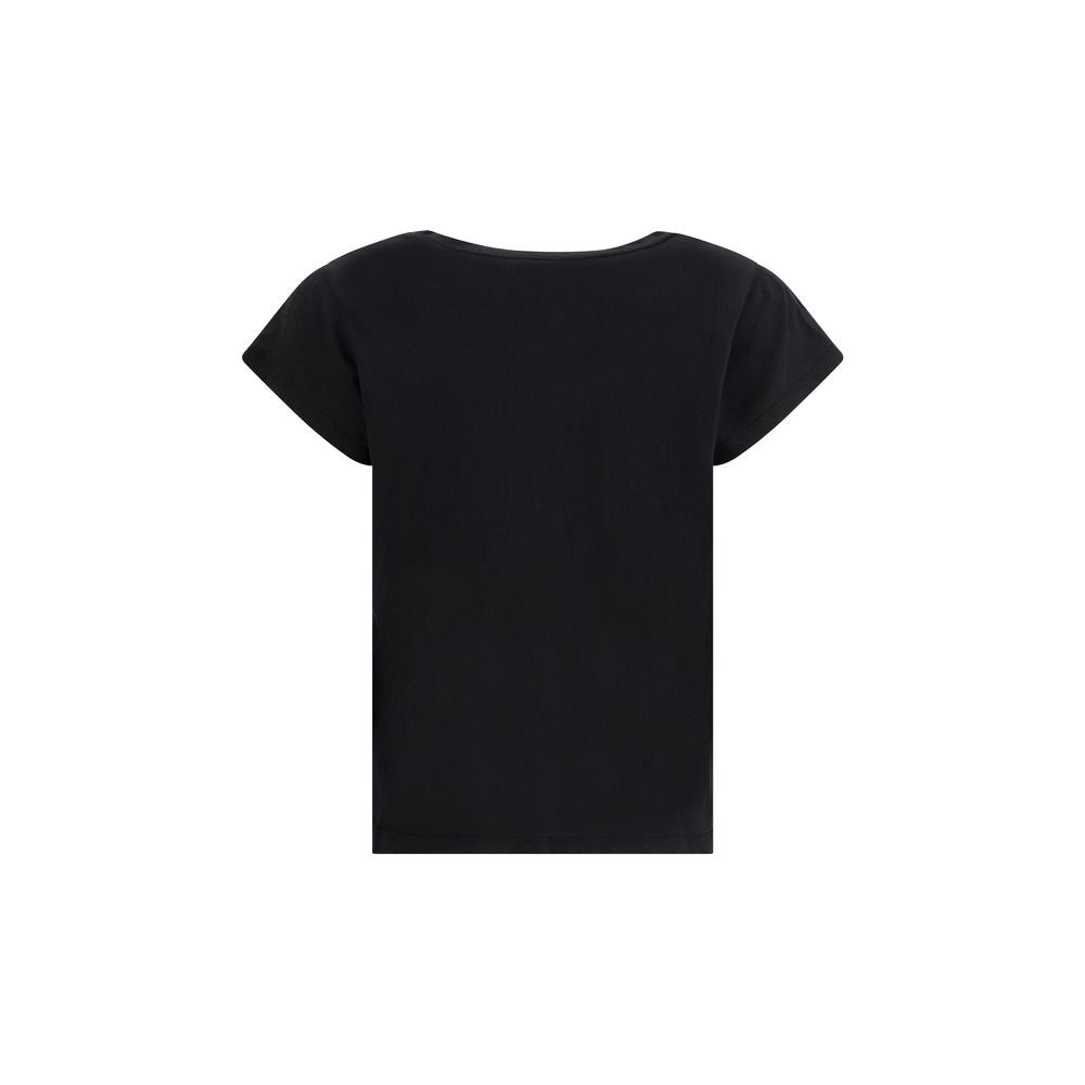 James Perse Black Cotton T-Shirt - Luxe Marca