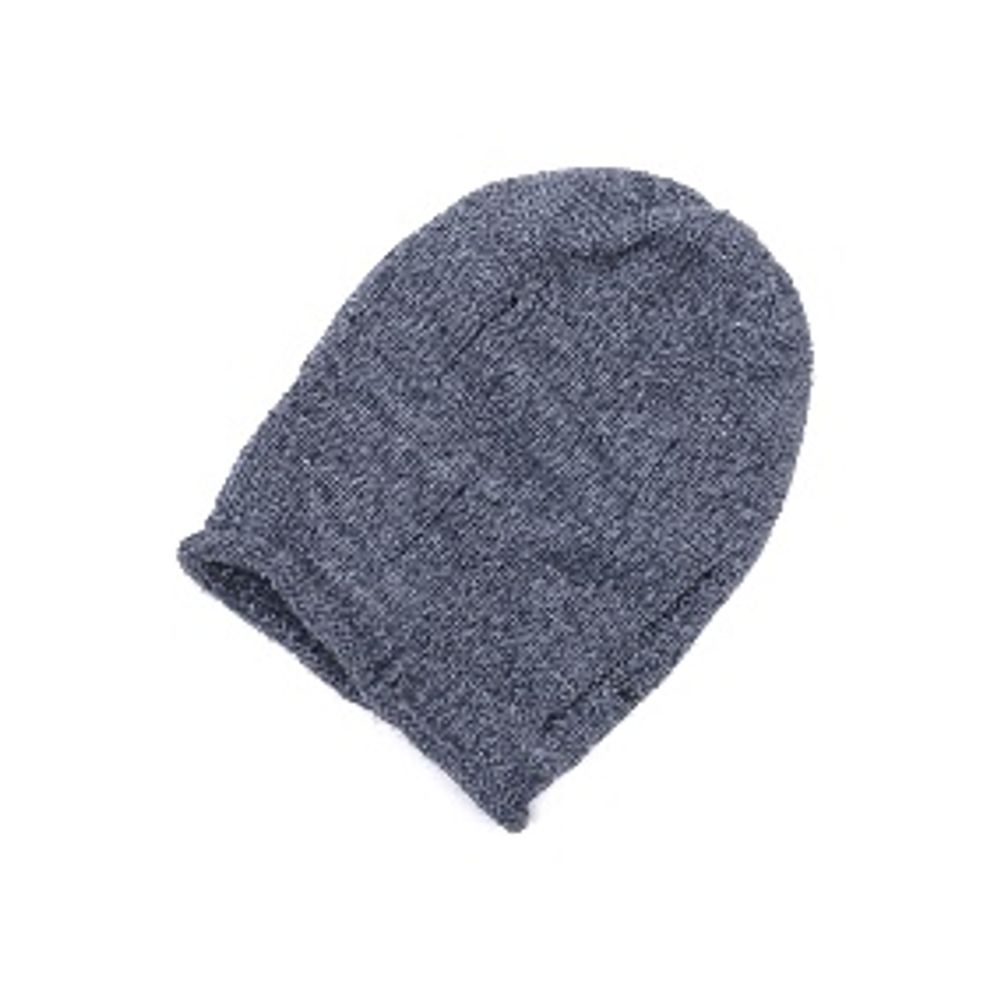 Gas Gray Marabou Beanie