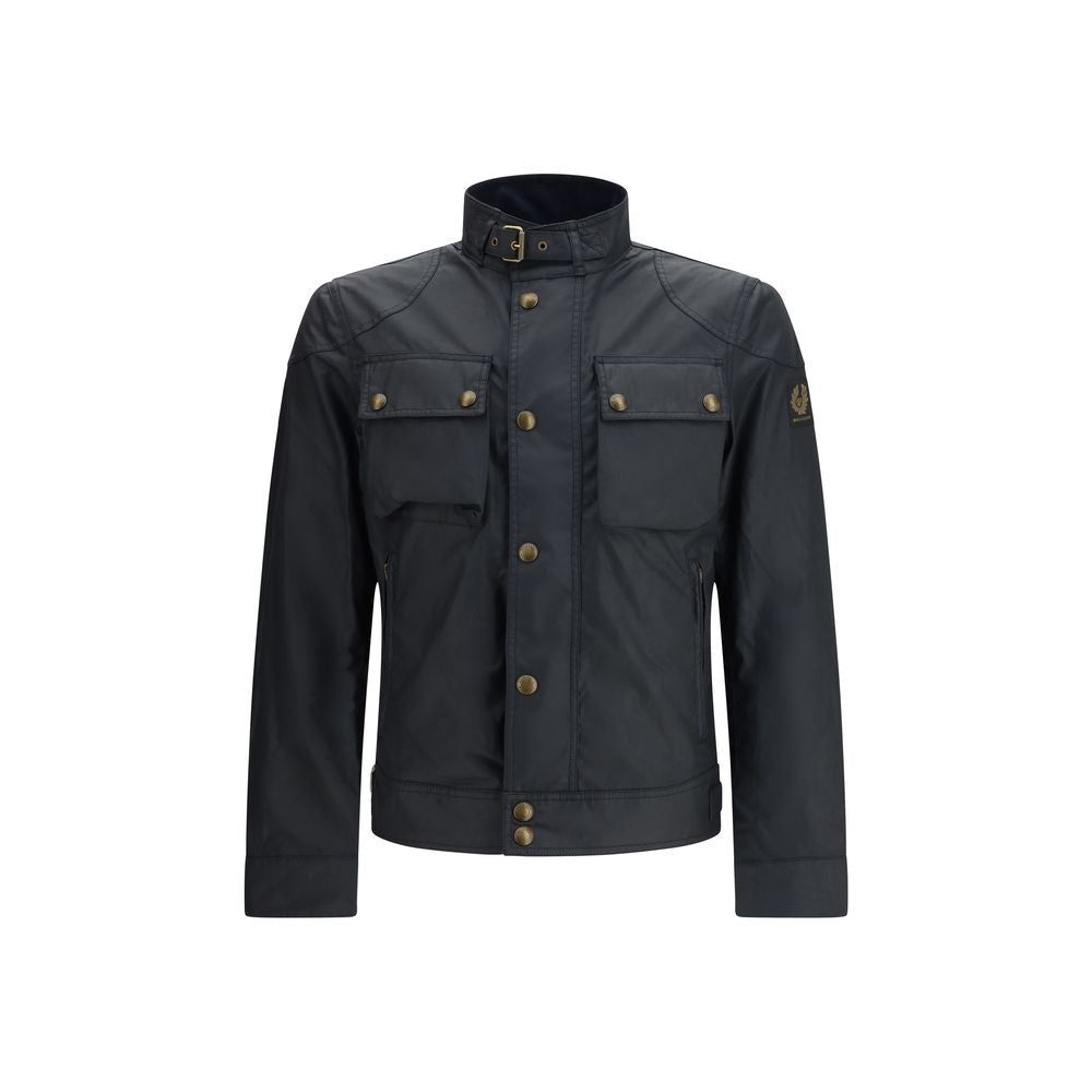 Belstaff Blue Cotton Coat - Luxe Marca